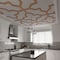 Ekena Millwork 66 56W x 66 56H x 38T Large Laird Decorative Fretwork Wood Ceiling Panels, Cherry CELW67X67X0375LRDCH - alternate 3